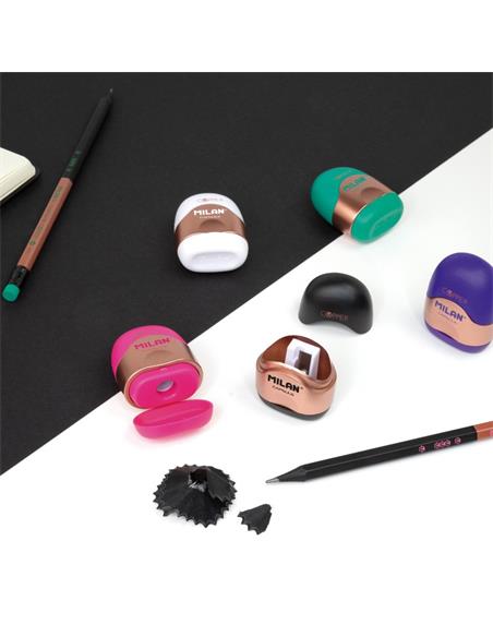 SACAPUNTAS CAPSULE COPPER 20165224CP