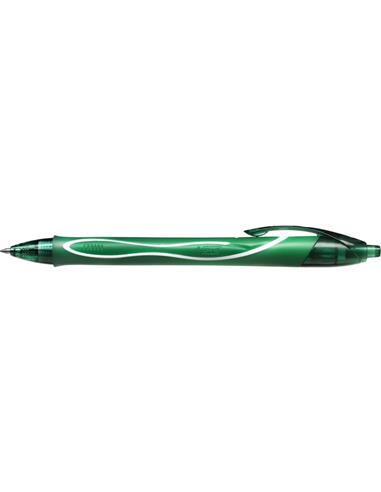 BOLIGRAFO BIC GEL-OCITY 0,7 MM. VERDE