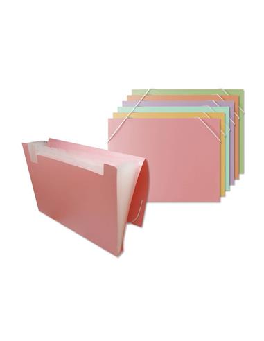 CARPETA FUELLE 12/DEP. PASTEL 326625