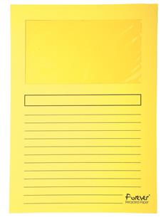 SUBCARPETA A4 C/VENTANA AMAR. 50259E