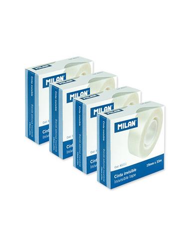 ROLLO CINTA ADHES.33x19 INVISIBLE MILAN