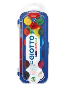 ACUARELAS GIOTTO 12/COLORES 3310