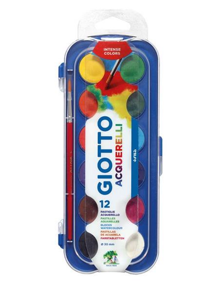 ACUARELAS GIOTTO 12/COLORES 3310