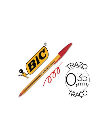 BOLIGRAFO BIC CRISTAL FINE ROJO