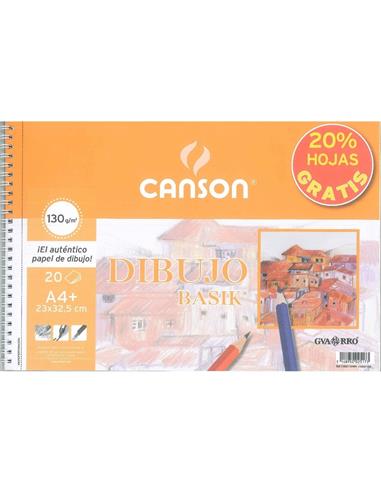 BLOC DIB. BASIK A4+ LISO 20% GR. 400110484