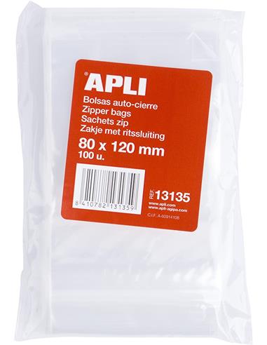 PQ.100 BOLSAS MINIGRIP 80x120MM 13135