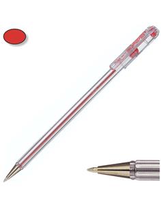 BOLIGRAFO PENTEL CRISTAL BK77 ROJO