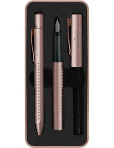 BOLIGRAFO Y PLUMA FABER COBRE 201525