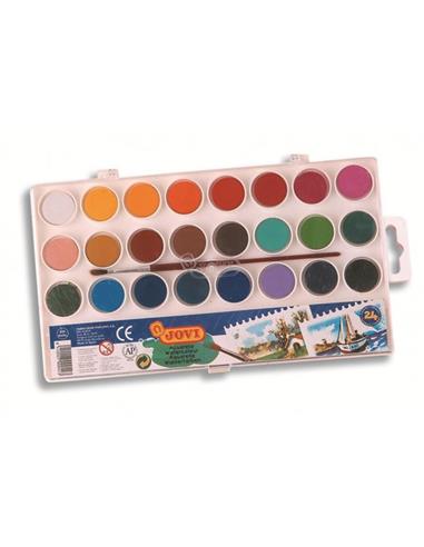 ACUARELAS JOVI 24 COLORES