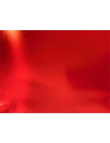 CARTULINA METALIZADA 50x65 ROJO
