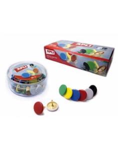 C/CHINCHETAS 50UNID. COLORES/BLANCA