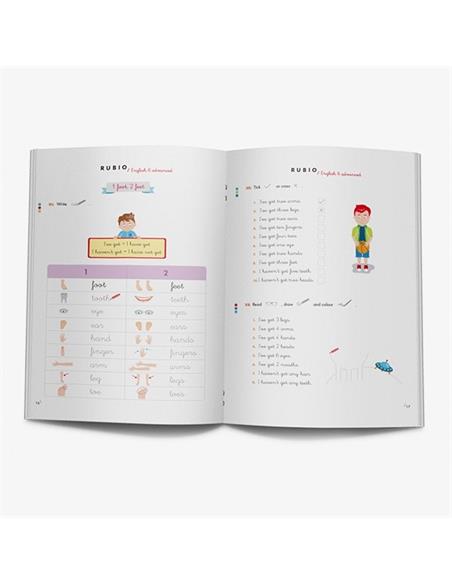 CUADERNO RUBIO INGLES 6 YEARS ADVANCED