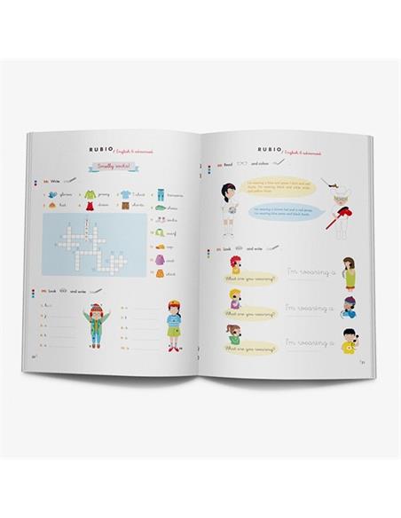 CUADERNO RUBIO INGLES 6 YEARS ADVANCED