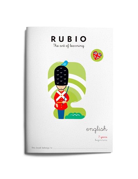 CUADERNO RUBIO INGLES 7 YEARS BEGINNERS