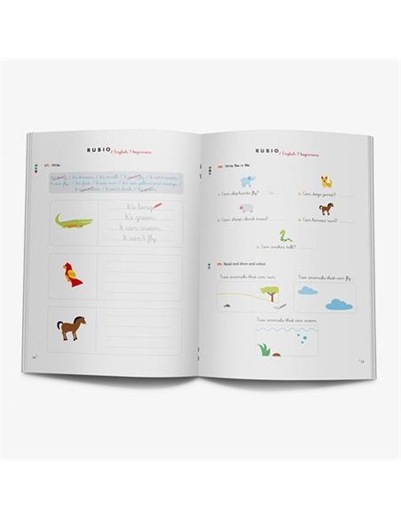 CUADERNO RUBIO INGLES 7 YEARS BEGINNERS