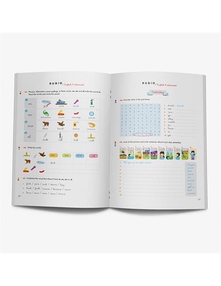 CUADERNO RUBIO INGLES 8 YEARS ADVANCED
