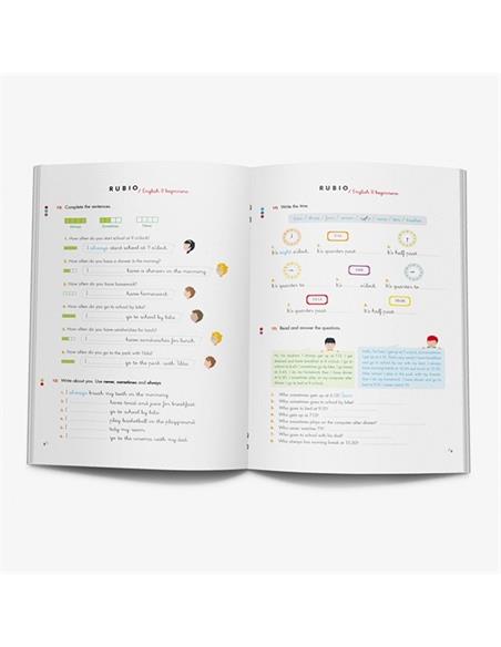 CUADERNO RUBIO INGLES 8 YEARS BEGINNERS