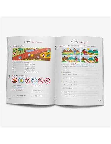 CUADERNO RUBIO INGLES 8 YEARS BEGINNERS