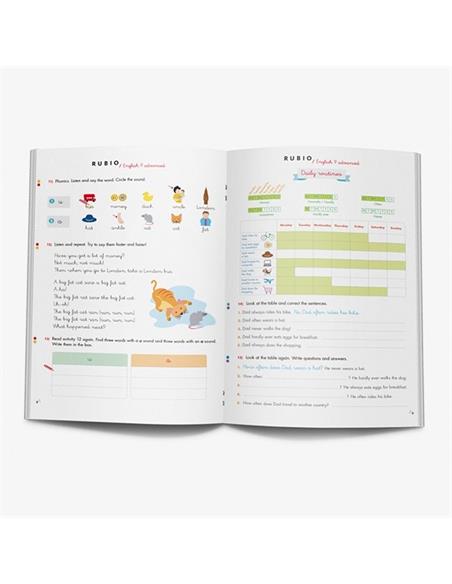 CUADERNO RUBIO INGLES 9 YEARS ADVANCED