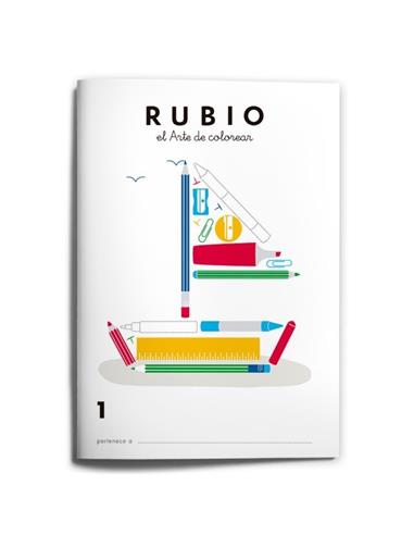 CUADERNO COLOREAR RUBIO 1