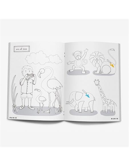 CUADERNO COLOREAR RUBIO 1