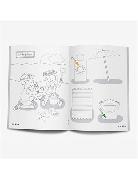 CUADERNO COLOREAR RUBIO 1