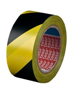CINTA SEÑALIZACION NEGRO/AMAR. TESA 2