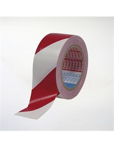 CINTA SEÑALIZACION ROJO/BLANCO TESA 2