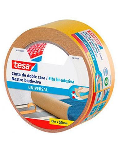CINTA DOBLE CARA TESA 50MMx25M 56172
