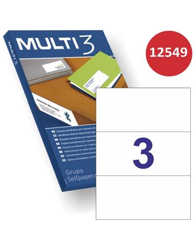 CAJA ETIQUETAS MULTI3 R-12549 210,0x99,0