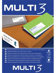 CAJA ETIQUETAS MULTI3 R-4714 210,0x297,0