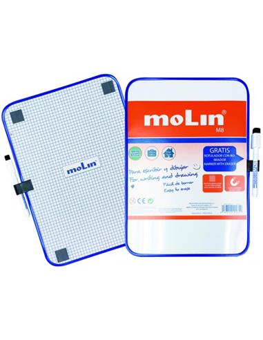 PIZARRA BLANCA MAGN. 21x30 MOLIN RWB226WB