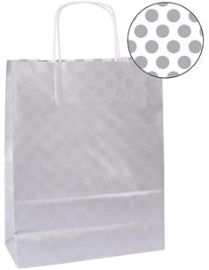 BOLSA KRAFT PLATA 25x11x31 101850