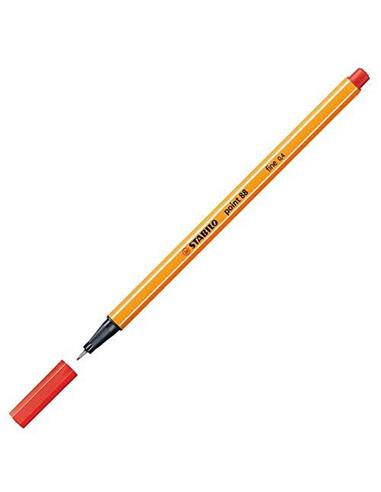 ROTULADOR STABILO POINT 88/40 ROJO