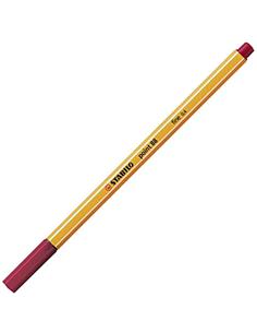 ROTULADOR STABILO POINT 88/50 CARMESI