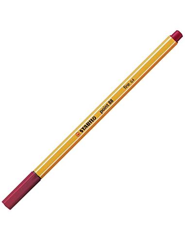 ROTULADOR STABILO POINT 88/50 CARMESI