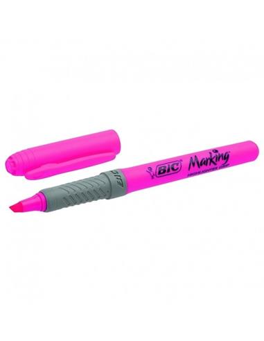 ROTUL. FLUOR BIC HIGHLIGHTER ROSA