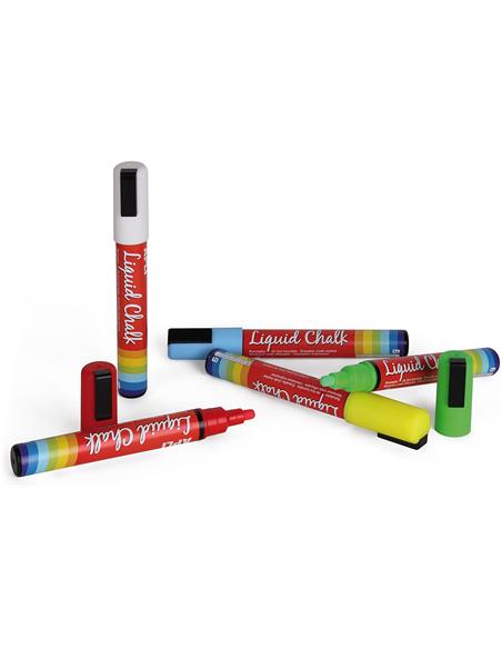 ROTULADOR TIZA 5,5 MM. APLI ROSA