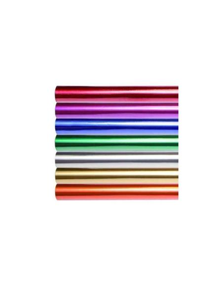 ROLLO METALIZADO 25 PL PLATA