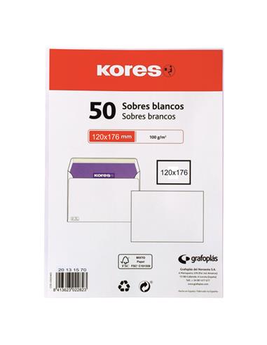 PAQUETE 50 SOBRES 120x176 90GR. 20131570