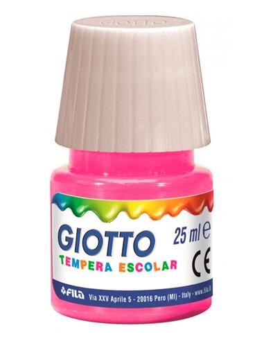 BOTE TEMPERA 25 ML. GIOTTO MAGENTA