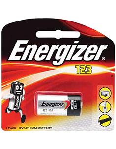 PILA ENERGIZER LITHIUM CR123A 3V BL1