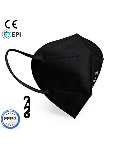 MASCARILLA SEGURIDAD FFP2 NEGRA