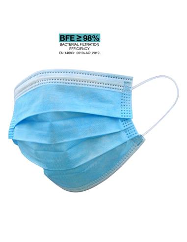 MASCARILLA HIG. TRIPLE CAPA DM01-1