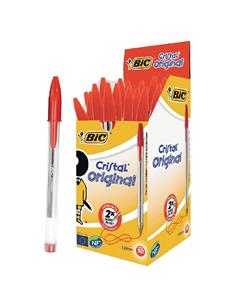 BOLIGRAFO BIC CRISTAL ROJO 2