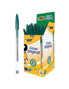 BOLIGRAFO BIC CRISTAL VERDE 2