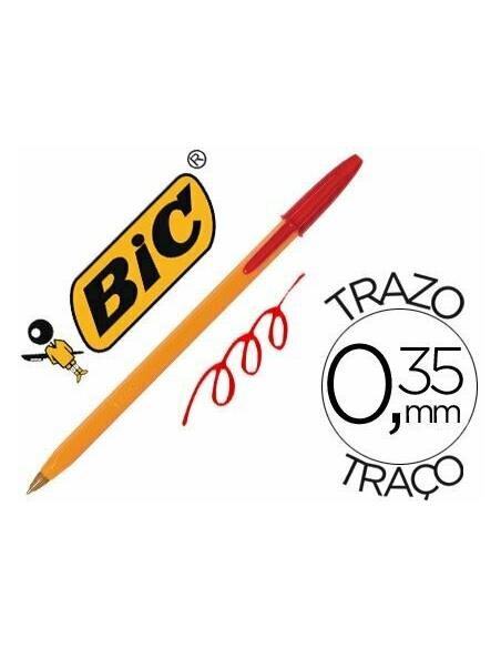 BOLIGRAFO BIC NARANJA ROJO