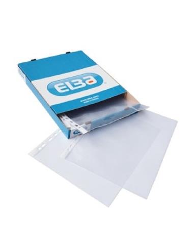 CAJA 100 FUNDAS PLAST.Fº ELBA