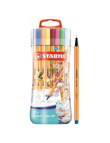 EST. 30 ROTULAD. POINT 88 STABILO 8830-4