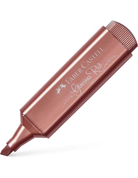 ROTULADOR FABER METALLIC ROJO 154673